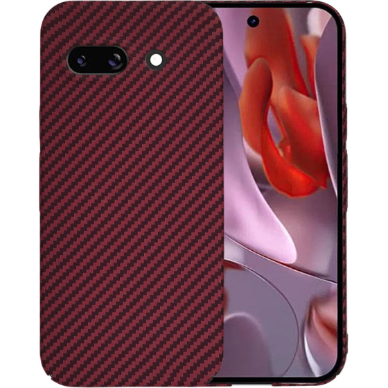 Techsuit - Carbonite FiberShell - Google Pixel 9a - Red