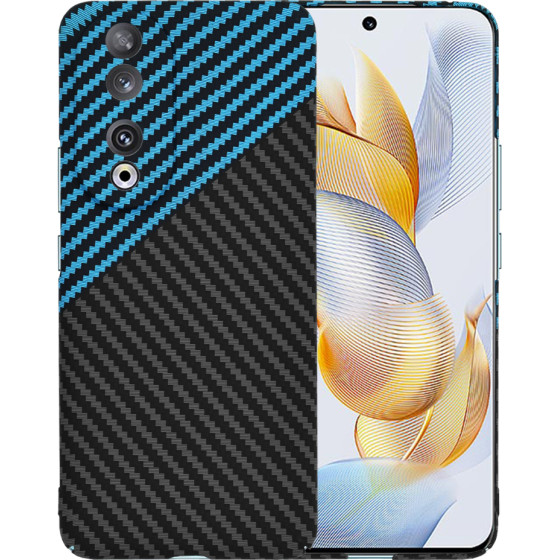 Techsuit - Carbonite FiberShell - Honor 90 - Blue Pulse