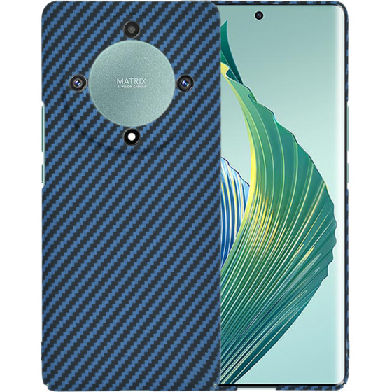 Techsuit - Carbonite FiberShell - Honor Magic5 Lite - Cyan