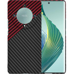 Techsuit - Carbonite FiberShell - Honor Magic5 Lite - Red Vortex