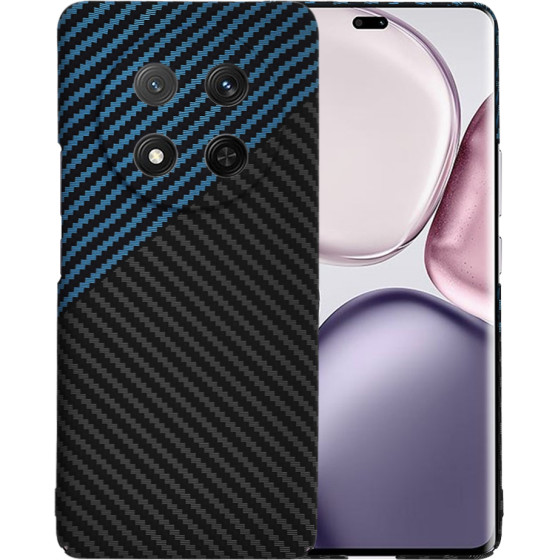 Techsuit - Carbonite FiberShell - Honor Magic7 Lite / X9c - Blue Pulse