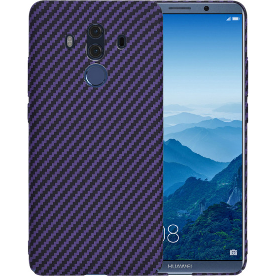 Techsuit - Carbonite FiberShell - Huawei Mate 10 Pro - Purple