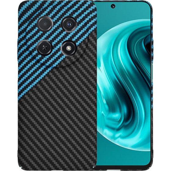 Techsuit - Carbonite FiberShell - Huawei nova 12i / 13i - Blue Pulse