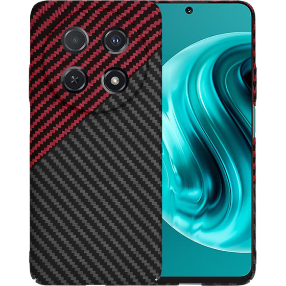 Techsuit - Carbonite FiberShell - Huawei nova 12i / 13i - Red Vortex
