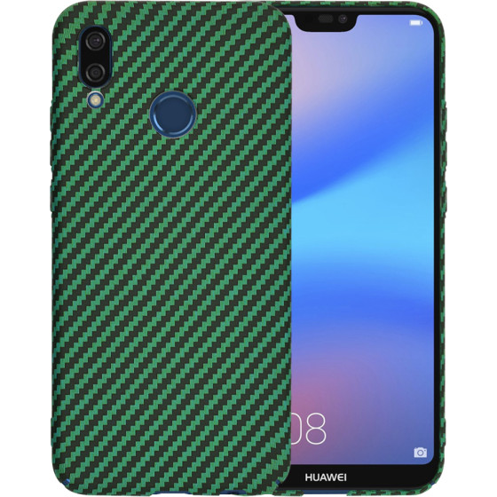 Techsuit - Carbonite FiberShell - Huawei P20 Lite - Green