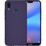 Techsuit - Carbonite FiberShell - Huawei P20 Lite - Purple