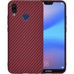 Techsuit - Carbonite FiberShell - Huawei P20 Lite - Red