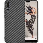 Techsuit - Carbonite FiberShell - Huawei P20 Pro - Black