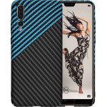 Techsuit - Carbonite FiberShell - Huawei P20 Pro - Blue Pulse