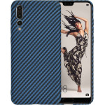 Techsuit - Carbonite FiberShell - Huawei P20 Pro - Cyan