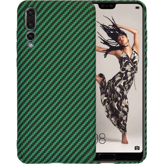 Techsuit - Carbonite FiberShell - Huawei P20 Pro - Green