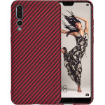 Techsuit - Carbonite FiberShell - Huawei P20 Pro - Red