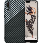 Techsuit - Carbonite FiberShell - Huawei P20 Pro - Stealth Gray