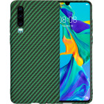 Techsuit - Carbonite FiberShell - Huawei P30 - Green