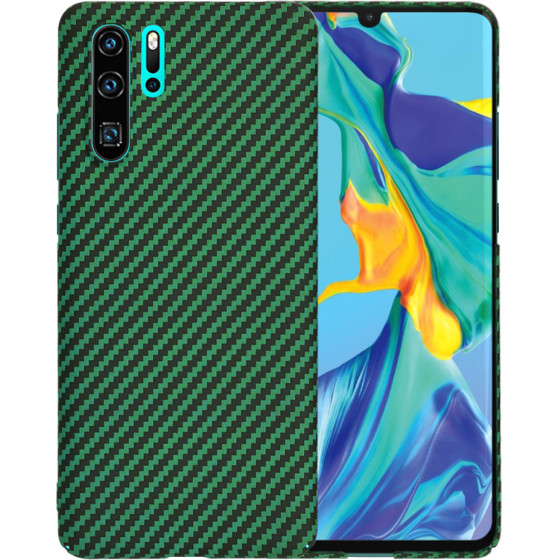 Techsuit - Carbonite FiberShell - Huawei P30 Pro / P30 Pro New Edition - Green