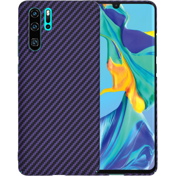 Techsuit - Carbonite FiberShell - Huawei P30 Pro / P30 Pro New Edition - Purple