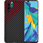 Techsuit - Carbonite FiberShell - Huawei P30 Pro / P30 Pro New Edition - Red Vortex