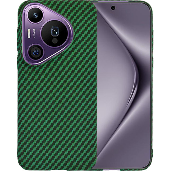 Techsuit - Carbonite FiberShell - Huawei Pura 70 Pro - Green