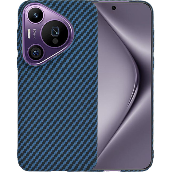 Techsuit - Carbonite FiberShell - Huawei Pura 70 Pro - Cyan