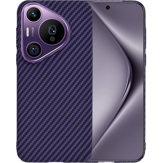 Techsuit - Carbonite FiberShell - Huawei Pura 70 Pro - Purple