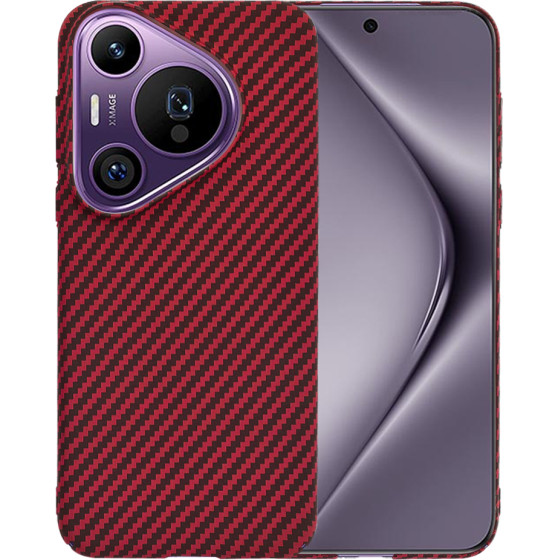 Techsuit - Carbonite FiberShell - Huawei Pura 70 Pro - Red