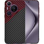 Techsuit - Carbonite FiberShell - Huawei Pura 70 Pro - Red Vortex