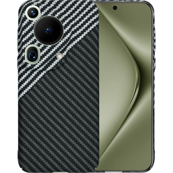 Techsuit - Carbonite FiberShell - Huawei Pura 70 Ultra - Stealth Gray