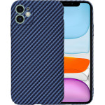 Techsuit - Carbonite FiberShell - iPhone 11 - Cyan