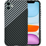 Techsuit - Carbonite FiberShell - iPhone 11 - Stealth Gray