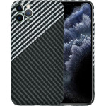 Techsuit - Carbonite FiberShell - iPhone 11 Pro Max - Stealth Gray