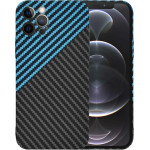 Techsuit - Carbonite FiberShell - iPhone 12 Pro - Blue Pulse