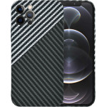 Techsuit - Carbonite FiberShell - iPhone 12 Pro - Stealth Gray