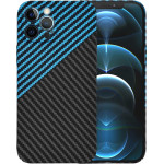 Techsuit - Carbonite FiberShell - iPhone 12 Pro Max - Blue Pulse
