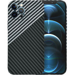 Techsuit - Carbonite FiberShell - iPhone 12 Pro Max - Stealth Gray