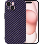 Techsuit - Carbonite FiberShell - iPhone 15 - Purple