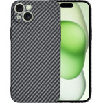 Techsuit - Carbonite FiberShell - iPhone 15 Plus - Black