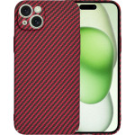 Techsuit - Carbonite FiberShell - iPhone 15 Plus - Red