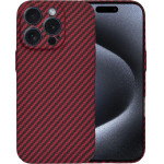 Techsuit - Carbonite FiberShell - iPhone 15 Pro - Red