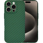 Techsuit - Carbonite FiberShell - iPhone 15 Pro Max - Green