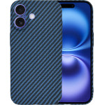 Techsuit - Carbonite FiberShell - iPhone 16 - Cyan