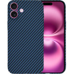 Techsuit - Carbonite FiberShell - iPhone 16 Plus - Cyan