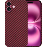 Techsuit - Carbonite FiberShell - iPhone 16 Plus - Red