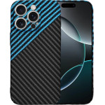 Techsuit - Carbonite FiberShell - iPhone 16 Pro - Blue Pulse