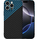 Techsuit - Carbonite FiberShell - iPhone 16 Pro Max - Blue Pulse