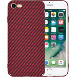 Techsuit - Carbonite FiberShell - iPhone 7 / iPhone 8 / iPhone SE 2, SE 2020 / iPhone SE 3, SE 2022 - Red