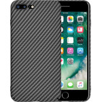 Techsuit - Carbonite FiberShell - iPhone 7 Plus / iPhone 8 Plus - Black