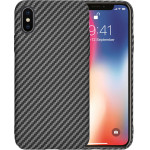 Techsuit - Carbonite FiberShell - iPhone X / iPhone XS - Black