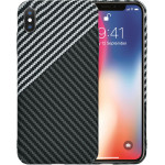 Techsuit - Carbonite FiberShell - iPhone X / iPhone XS - Stealth Gray
