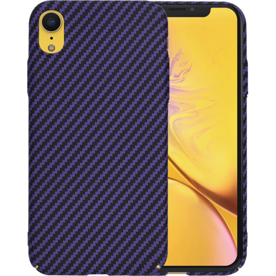 Techsuit - Carbonite FiberShell - iPhone XR - Purple