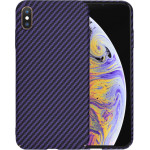 Techsuit - Carbonite FiberShell - iPhone XS Max - Purple